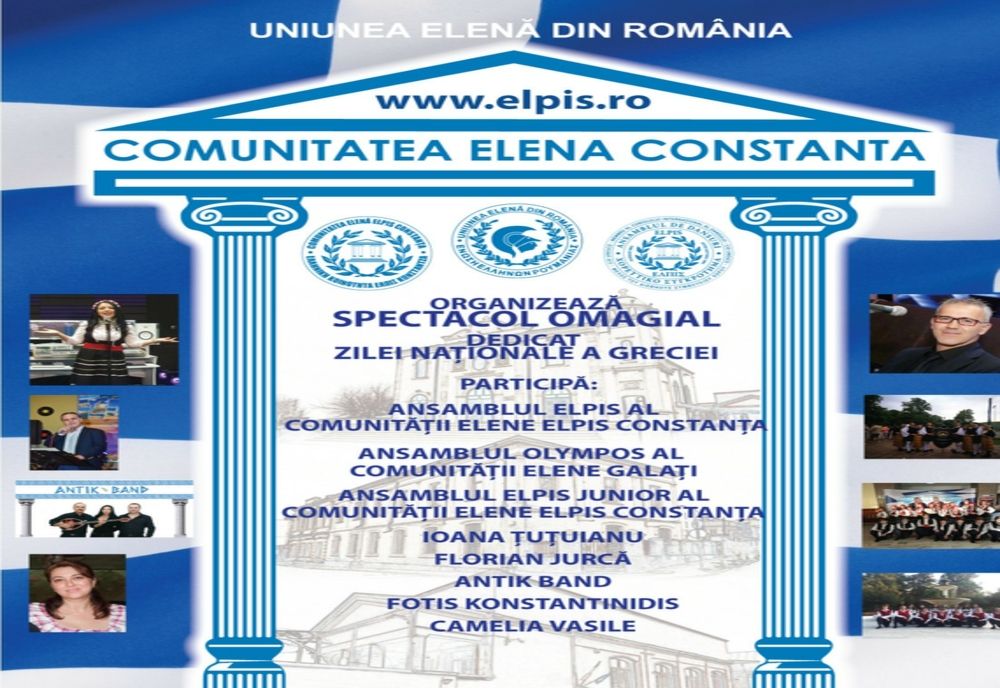 Spectacol dedicat Zilei Naționale a Greciei, la Constanța