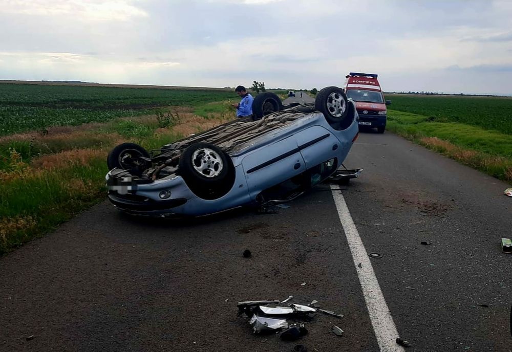 FOTO Accident grav produs de un șofer băut