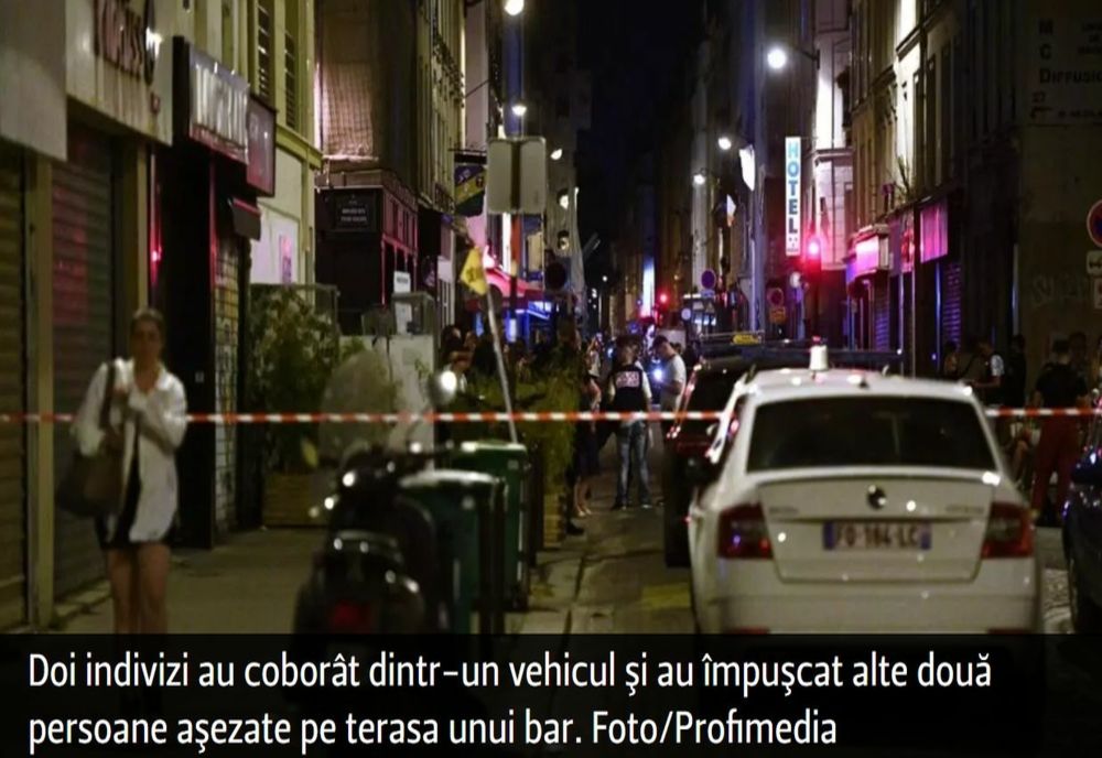 Atac armat la Paris. Un mort şi patru răniţi.