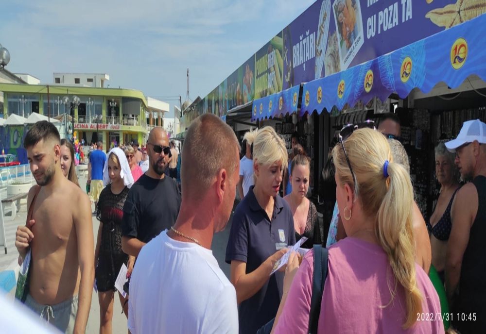 Polițiștii și jandarmii, activități preventive în Costinești. Vizați administratorii unităților de cazare 