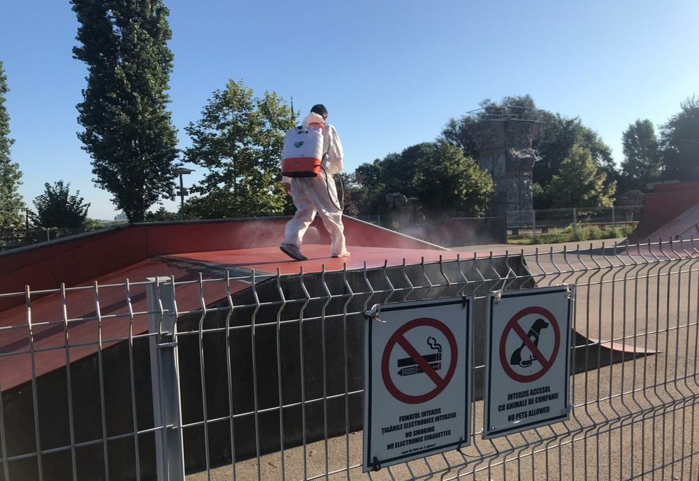 Dezinfecție în Gravity Park și Tara Piticilor