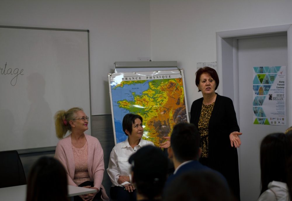 Delegație  din Brest la Liceul Teoretic „George Călinescu”