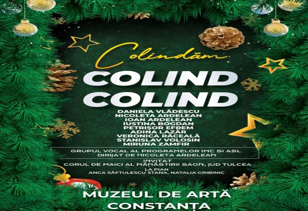 Concerte de colinde susținute de studenții Universității Ovidius