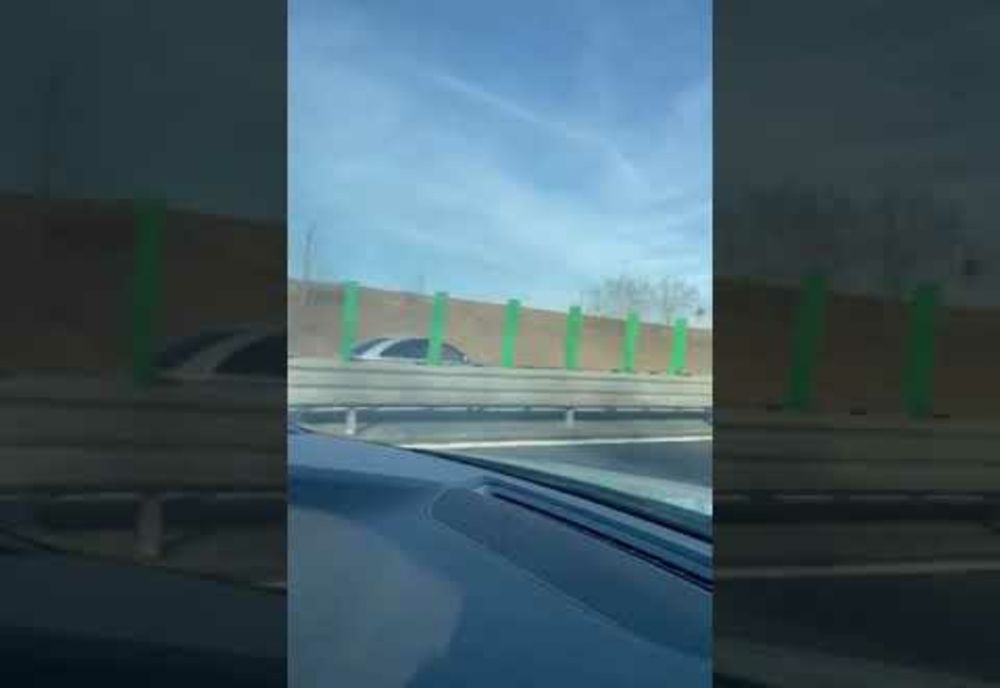 Constănțean de 73 de ani, prins conducând pe contrasens pe Autostrada A2. Amendat drastic și lăsat fără permis