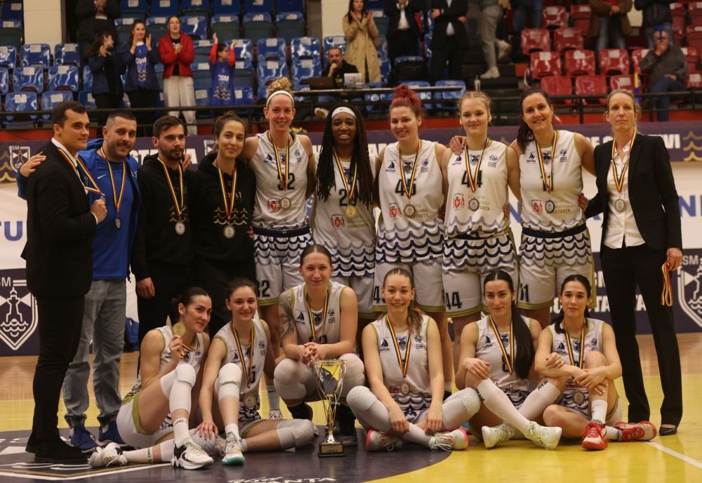 VIDEO CSM Constanța este vicecampioana României la baschet feminin