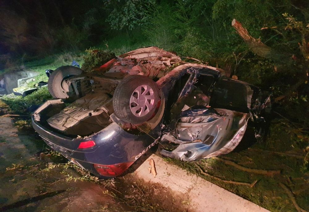 FOTO Accident teribil în Cernavodă. Un tânăr a murit și doi au fost răniți