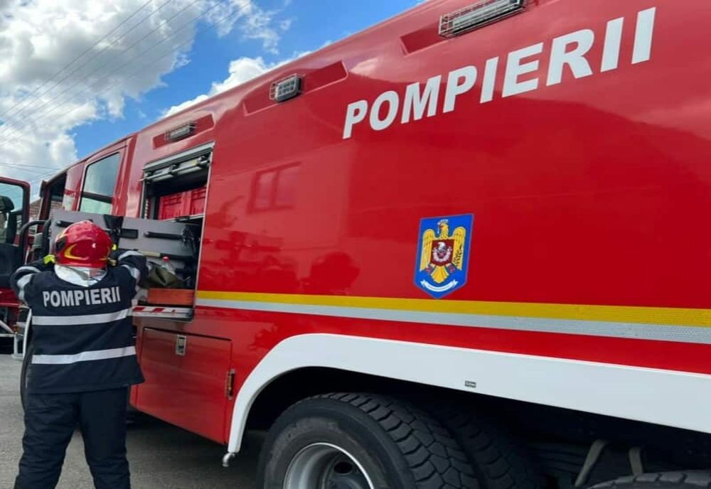 Explozie, urmată de incendiu, în Năvodari