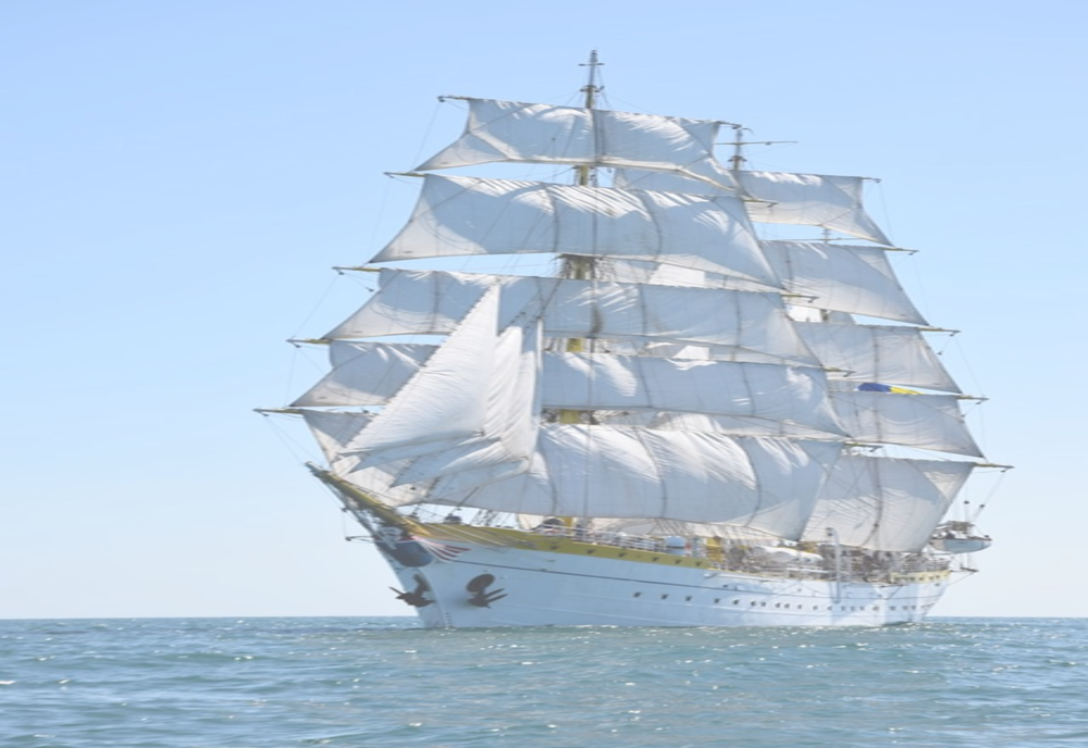 Nava-școală „Mircea” pornește în marș de instrucție în Marea Mediterana și Marea Neagră