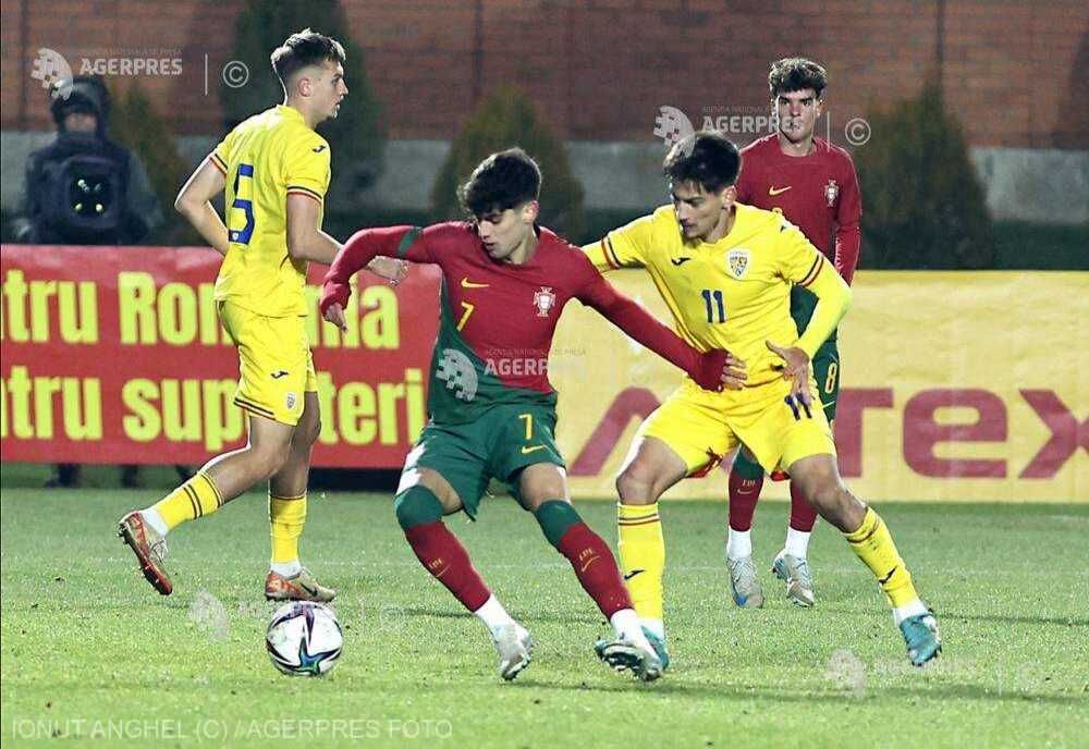 FOTBAL: ROMÂNIA - PORTUGALIA 1-1, ÎN ELITE LEAGUE U20