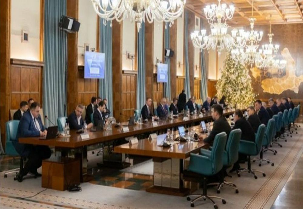 ŞEDINŢA COALIŢIEI DE GUVERNARE A FOST SUSPENDATĂ