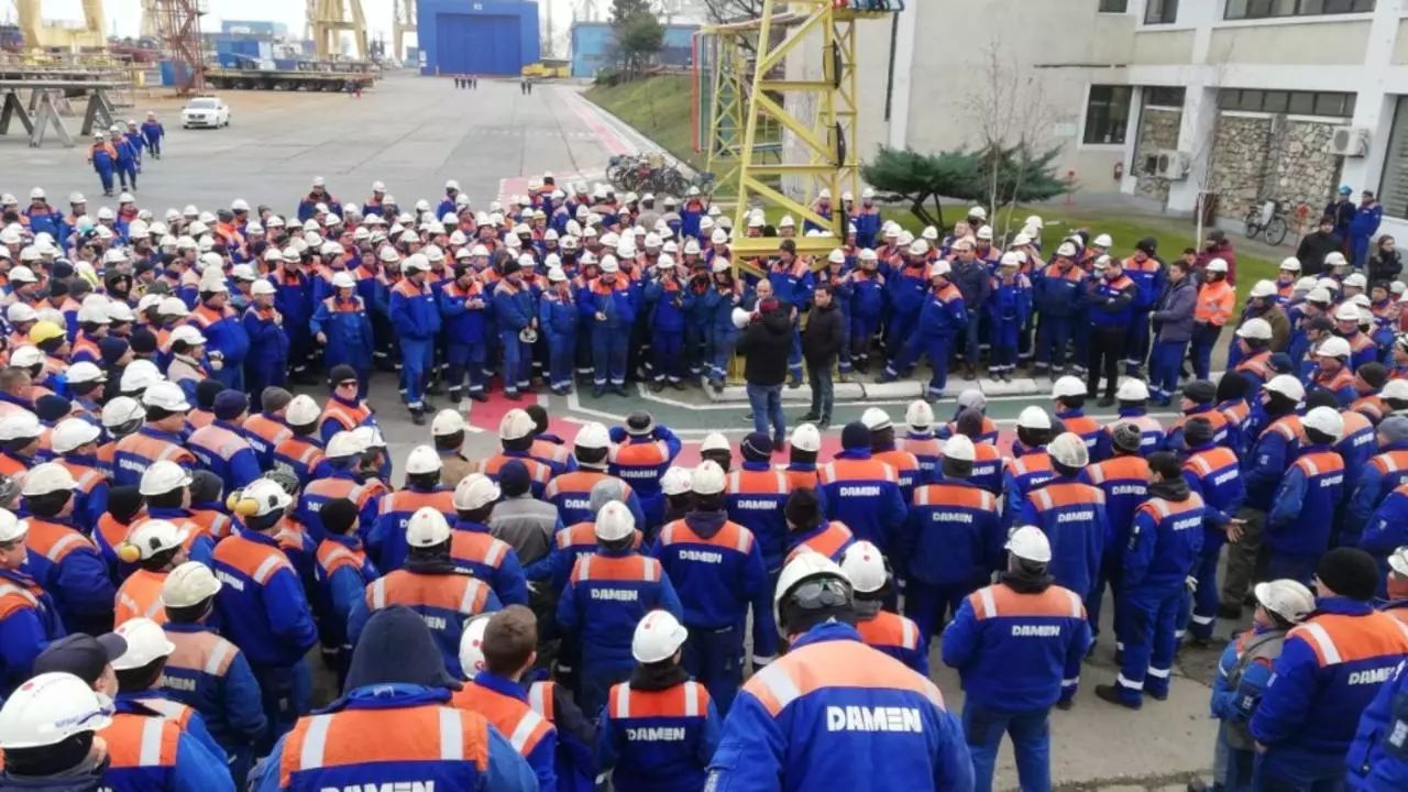 Șantierul a intrat în insolvență și nu mai are lucrări