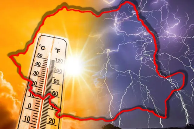  Alertă de la ANM. Cod galben de caniculă în 12 județe din țară și în București, ploi și vijelii la munte – HĂRȚI