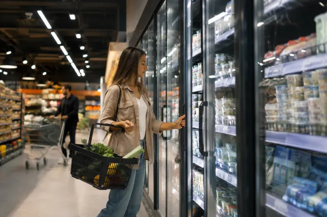 Femeie reținută în Constanța pentru furturi repetate de alimente din supermarketuri