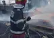 FOTO VIDEO| Incendiu la Corbu.Intervin pompierii