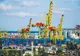 Zeci de nave se află în portul Constanța sub operațiuni de încărcare-descărcare