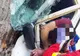 FOTO| Patru victime după ce un șofer beat a intrat cu mașina într-un cap de pod și s-a răsturnat