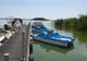 Plimbări gratuite cu hidrobicicletele și caiacele, pe lacul Siutghiol