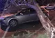Un copac a fost doborât de vânt peste o mașină; înăuntru se afla un copil de doi ani