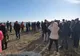 FOTO| Constănțenii protestează. Un bloc turn cu 18 etaje se va construi pe faleză