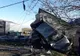FOTO Accident teribil în Borcea. Un mort și doi răniți din cauza vitezei