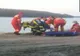 FOTO Bărbat căzut în Dunăre, salvat de pompieri