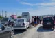 Accident rutier pe variantă. O persoană este resuscitată