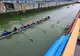 FOTO Echipa olimpică de canotaj a României se antrenează la ecluza Năvodari