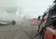 FOTO VIDEO Incendiu bloc părăsit  în Constanța