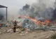 Incendiu violent la un depozit de deșeuri din Techirghiol