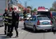 FOTO Accident la intrare în Valu lui Traian. Două persoane rănite