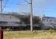 VIDEO. 250 de persoane, evacuate dintr-un tren, în Teleorman, după ce locomotiva a luat foc