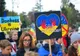 FOTO VIDEO Protest la Constanța față de crimele de război comise de Rusia în Ucraina