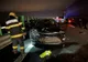 FOTO Accident urmat de incendiu pe Autostrada A2 București - Constanța