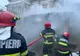 FOTO VIDEO Incendiu violent, pericol de extindere