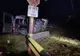 FOTO Accident feroviar, mașină spulberată de tren