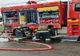 Rulotă cuprinsă de flăcări. Un  bărbat la spital cu arsuri