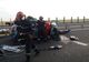 FOTO| Un mort și mai mulți răniți într-un accident grav pe Autostrada Soarelui