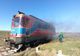 Locomotivă în flăcări între Halta Dorobanțu și Nazarcea (video)