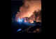 Incendiu violent la o fabrică de produse din țiței din Prahova- VIDEO